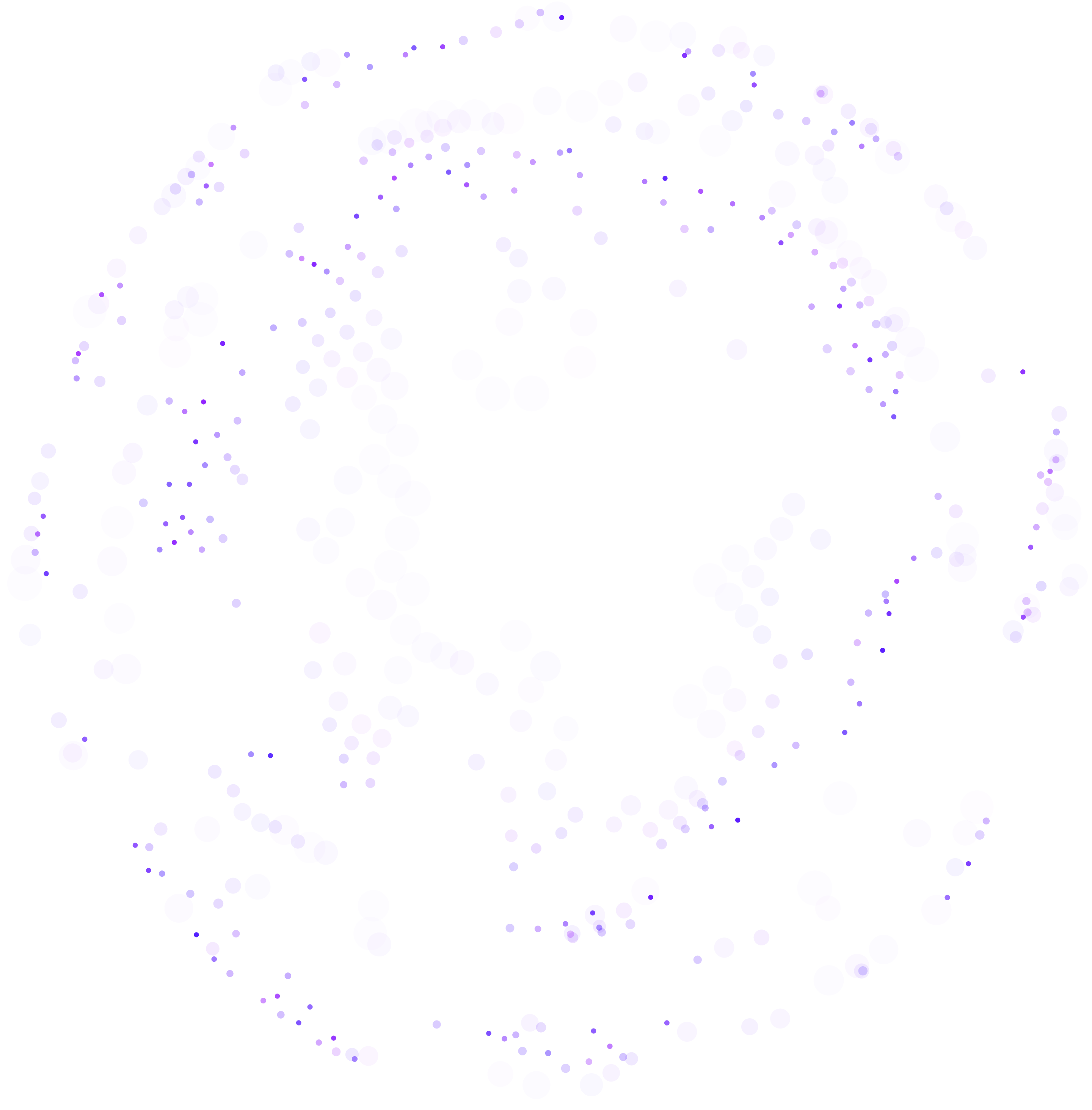 rotate dot decoration big purple