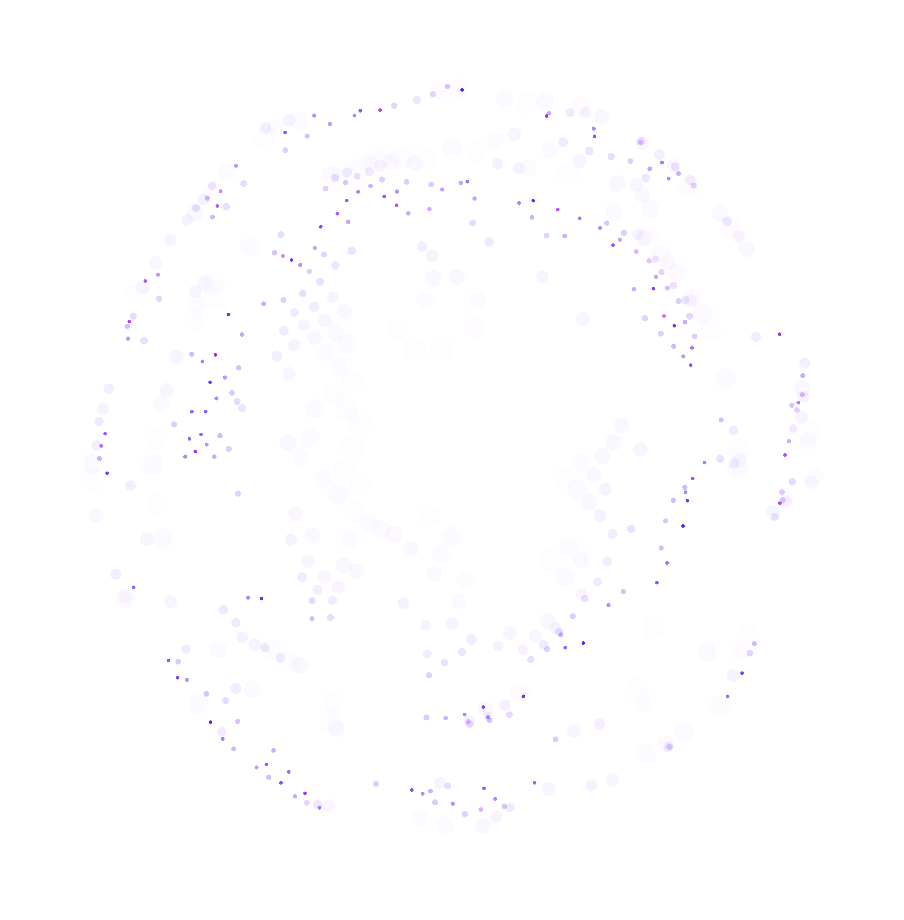 rotate dot decoration small purple